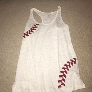 Baseball tank top
